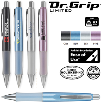 Pilot Dr. Grip Pure White Pen - Colors May Vary